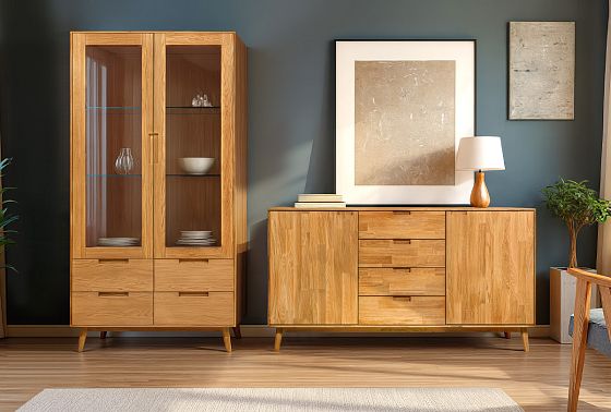 Тумба "Ирвинг" 3 массив дуба 16