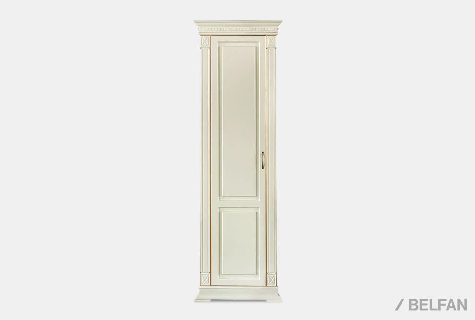 Шкаф 1-но дверный "Верди Люкс" массив и шпон дуба 1