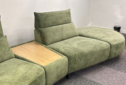 "Флойд" диван индивидуальной  модификации; нераскл.; 1EL+10+1T+7R; PANDORA 309 (32840) (гр 1/БК)