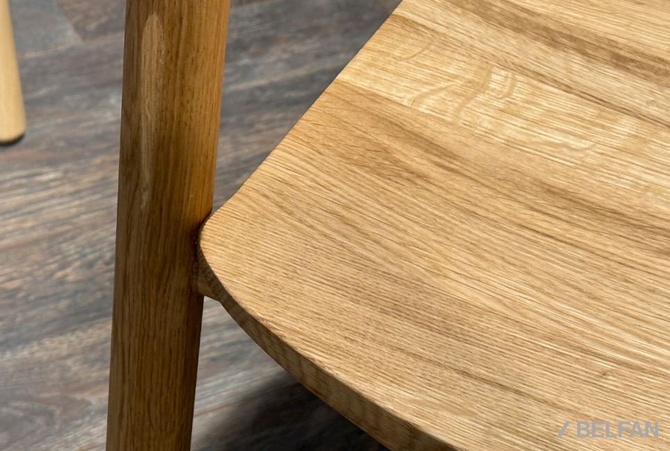 Стул "Лугано" с подлокотниками массив берёзы 9