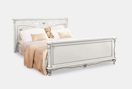 Кровать "Алези" (высокое изножье) массив и шпон дуба 3