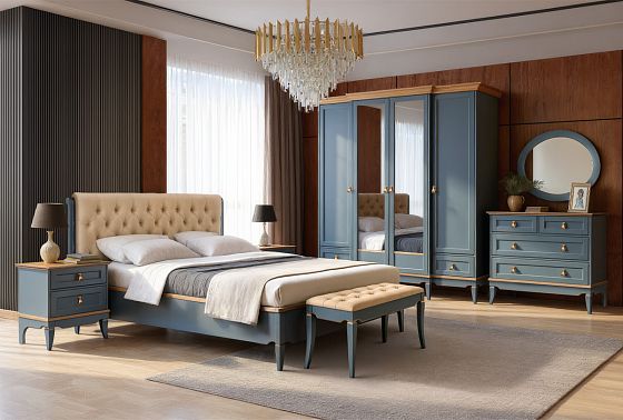 Зеркало овальное "Стюарт" массив дуба 2