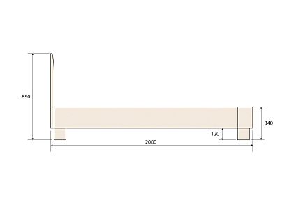 Кровать "Норд"