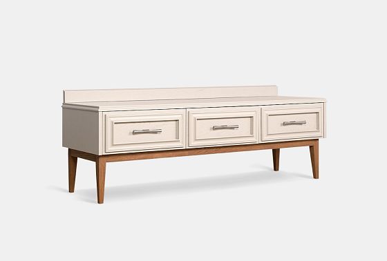 Тумба под ТВ "Сакраменто" 3 массив и шпон дуба, МДФ 8