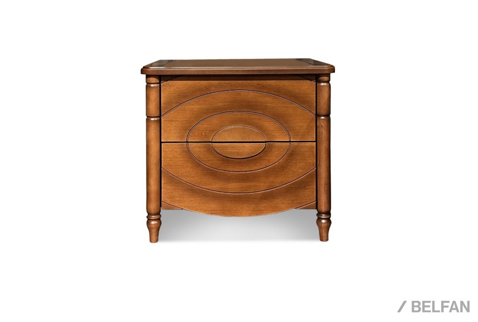 Тумба прикроватная "Офелия" массив и шпон ольхи 1