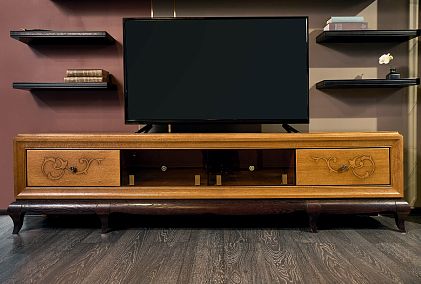 Тумба под ТВ 4-х секционная "Соната" (декор)