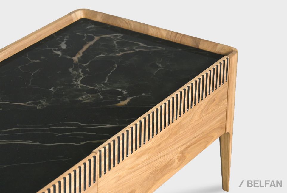 Тумба под ТВ "Бергамо" 170 массив дуба 5