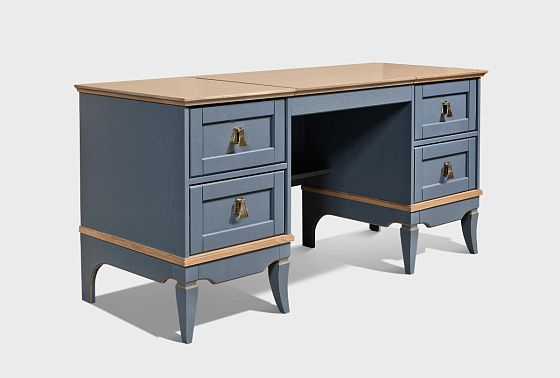 Стол туалетный "Стюарт" (2 тумбы) массив и шпон дуба 12