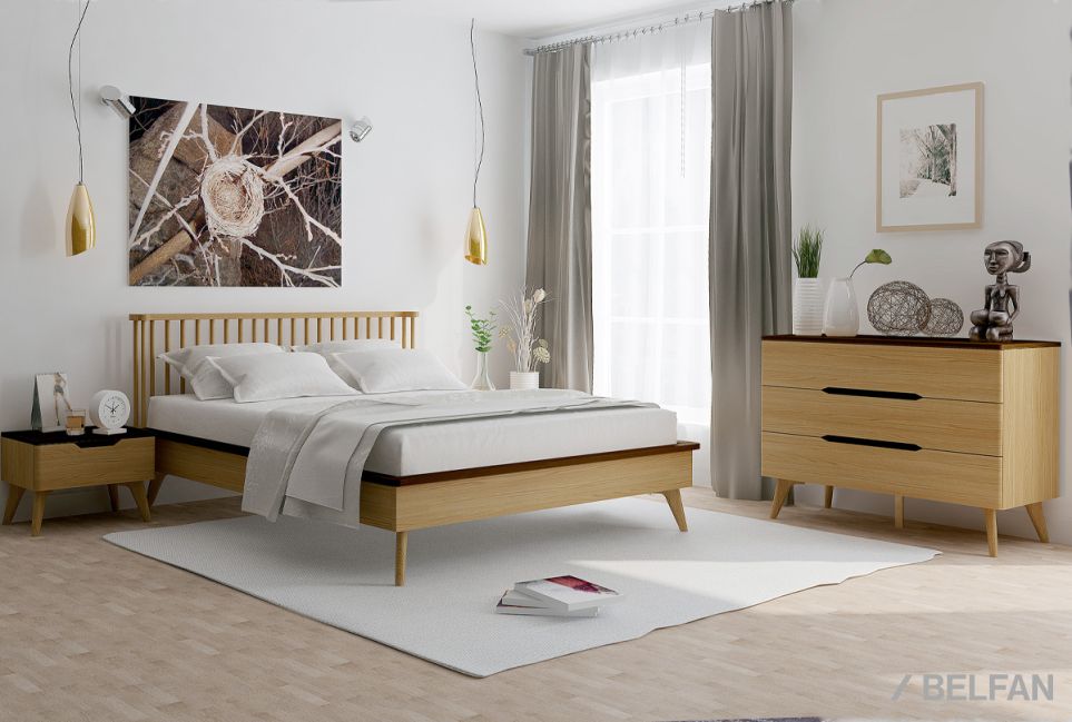 Комод "Элва" B-3 массив и шпон дуба 9