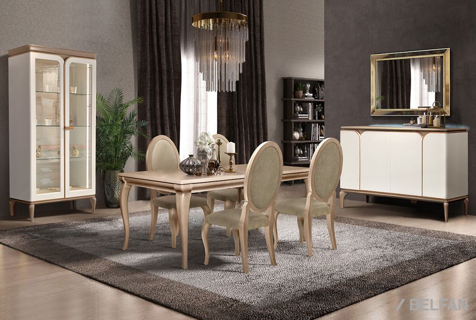 Стол обеденный "Алекса" массив и шпон дуба 2