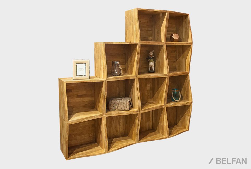 Модуль "Арт" (волна) массив дуба 10