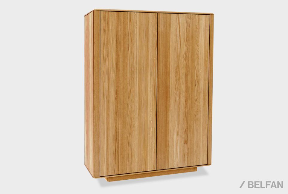 Тумба высокая «Тор» массив дуба 1