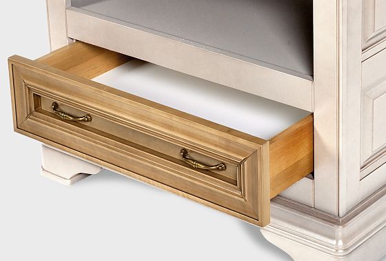 Стеллаж "Оливия" массив и шпон ольхи 10