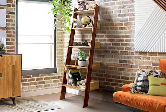 Стеллаж "Ирвинг Дизайн" массив дуба 11