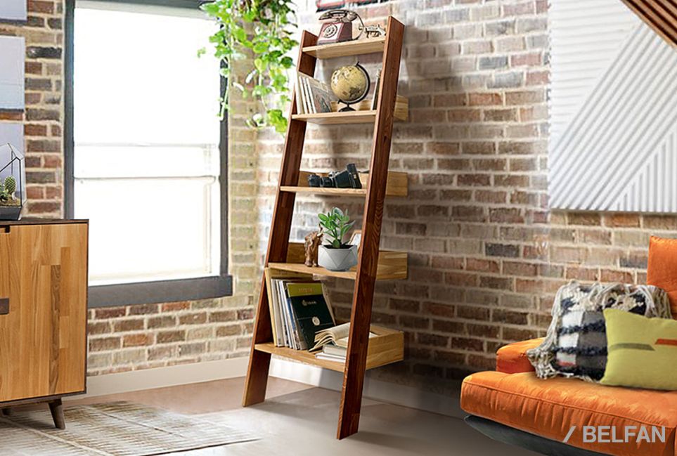 Стеллаж "Ирвинг Дизайн" массив дуба 4