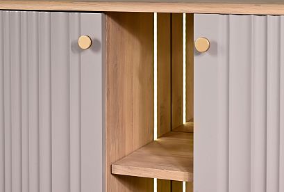 Тумба высокая "Меридиан"; *А-017.184; к-торфяной дуб, ф-нирвана