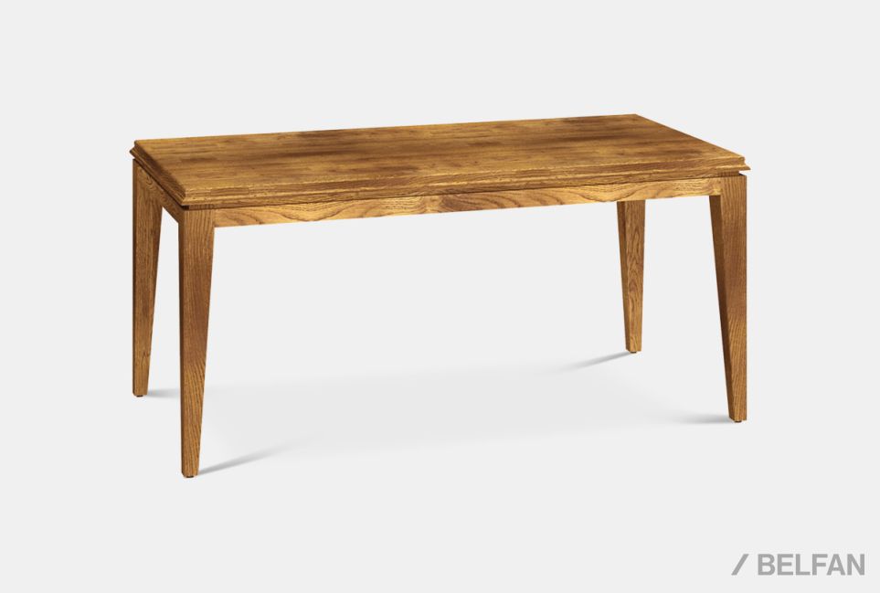 Стол журнальный "Сакраменто" (прямоугольный) массив и шпон дуба, МДФ 1