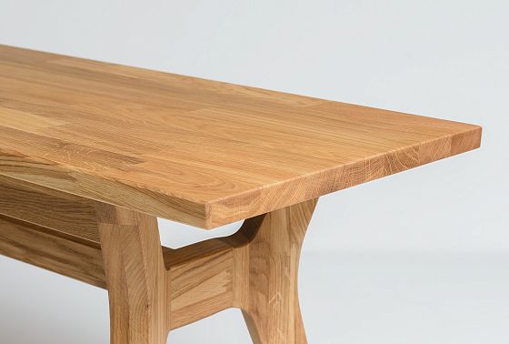 Скамья "Мидгард" массив дуба 7