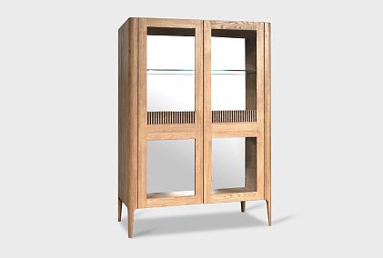 Тумба высокая "Бергамо" (стекло)