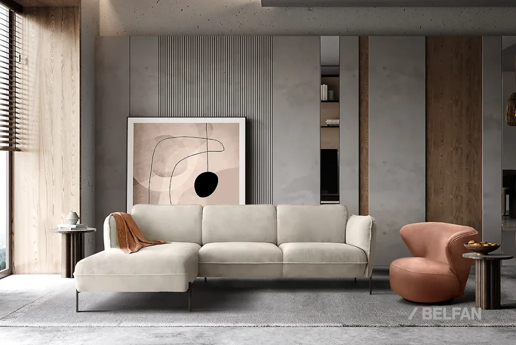 «АЛЕКС» диван с оттоманкой #2