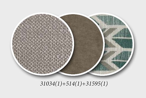 "Габриса" диван с оттоманкой массив бука 4