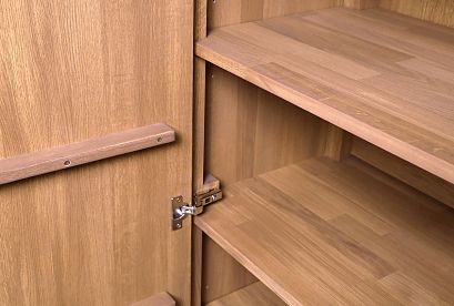 Тумба высокая "Бергамо"; американский орех