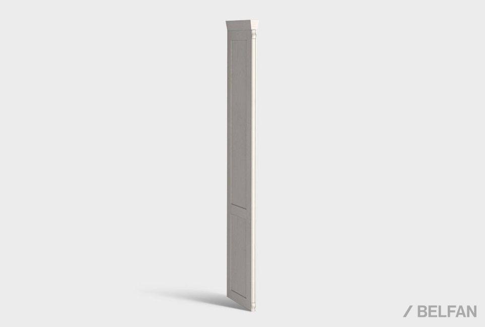 Фасад боковой "Тэфи" массив и шпон дуба 1