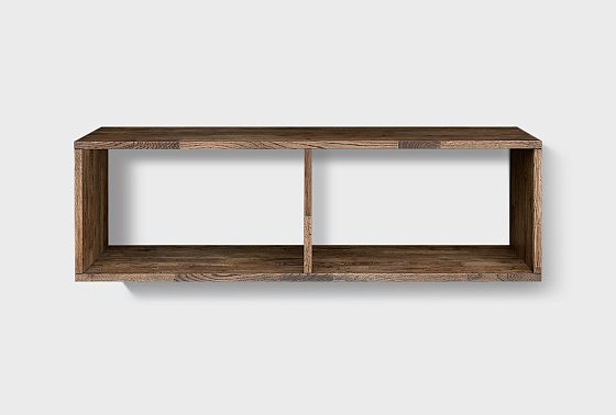 Полка настенная "Cube Design" 2 массив дуба 5