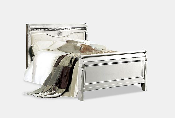 Кровать "Лика" (высокое изножье) массив и шпон дуба 8