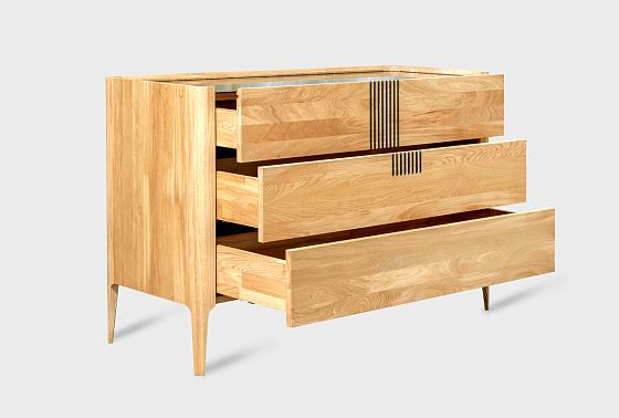 Комод "Бергамо" 3 массив дуба 10