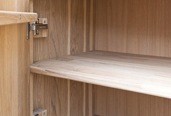 Тумба 2-х дверная "Норд" массив дуба 9