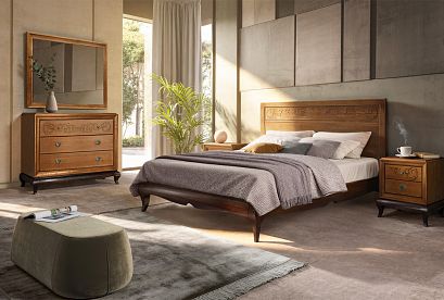 Комод "Соната" (декор); *ММ-283-04; коньяк+горький шоколад с тёмной патиной