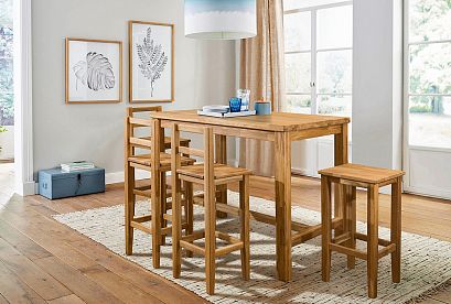 Стол барный "Берген" П-108; бейц масло