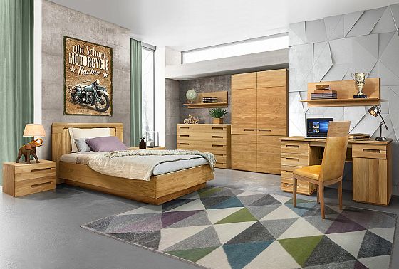 Стул "Хедмарк" массив и шпон дуба 5