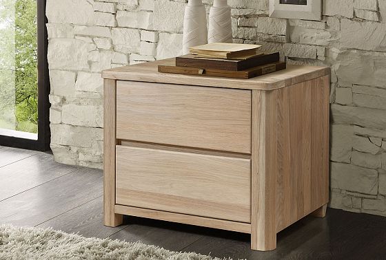 Тумба прикроватная "Норд" массив дуба 14