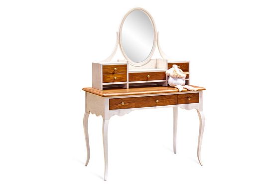 Зеркало для стола туалетного "Шамбор" массив и шпон дуба 4