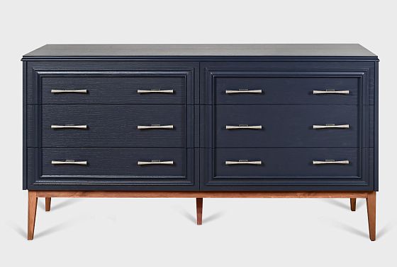 Комод "Сакраменто" 6 массив и шпон дуба, МДФ 8