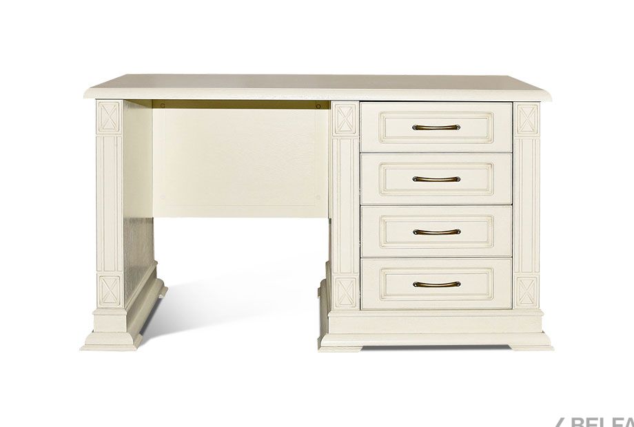 Стол письменный "Верди Люкс 9" массив и шпон дуба 2