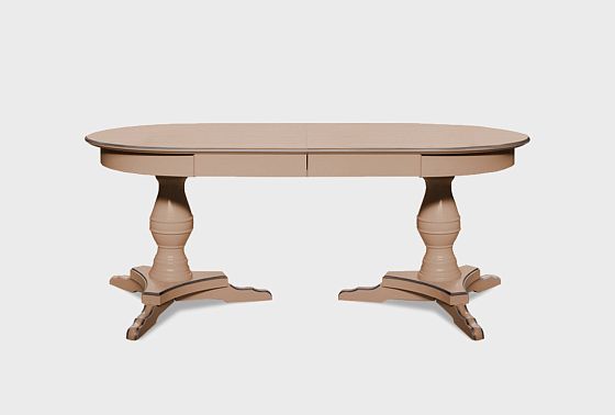 Стол обеденный "Полонез" 41/01 массив и шпон дуба 2