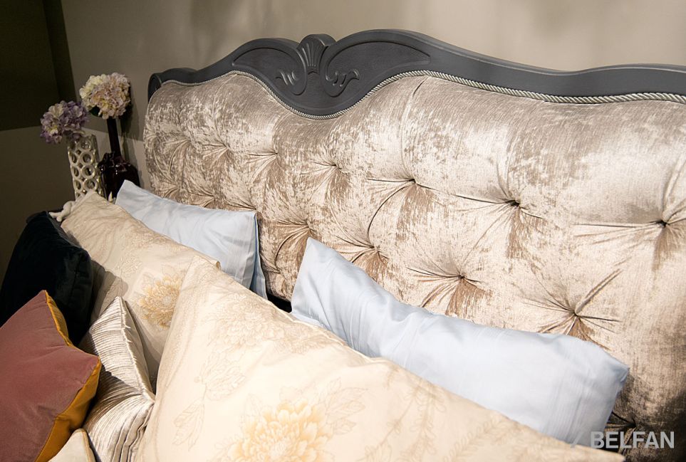 Кровать "Флерон" (низкое изножье) массив и шпон дуба 5