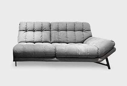 "Атлас" секция двухместная с подлокотником  2R