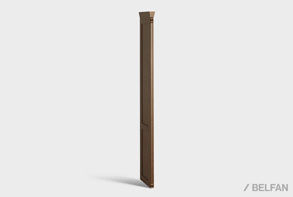 Фасад боковой "Тэфи" массив и шпон дуба 1