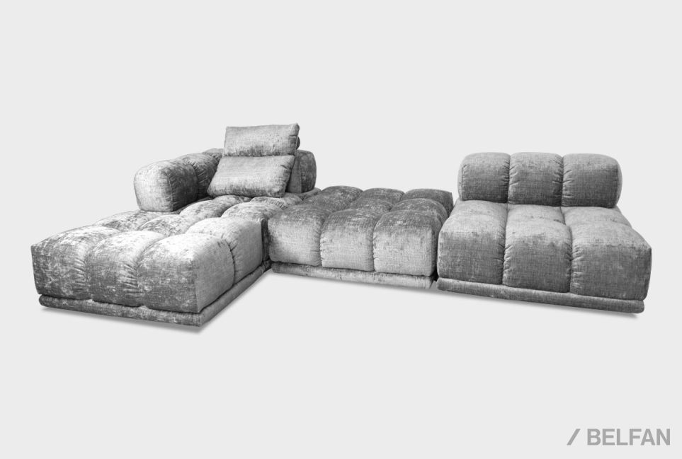 "Киото" диван с оттоманкой 1