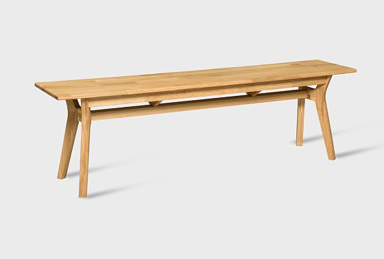 Скамья "Мидгард" массив дуба 7