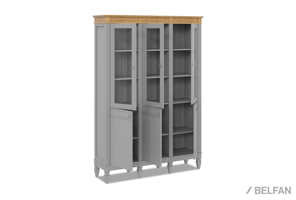 Стеллаж "Ольса" 303/300 массив сосны 3