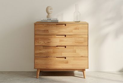 Комод "Ирвинг" 1; 4 ящика; бейц-масло