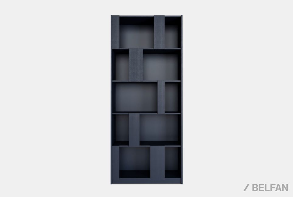 Стеллаж "Сакраменто" 100 (без зеркал) МДФ, шпон дуба 1