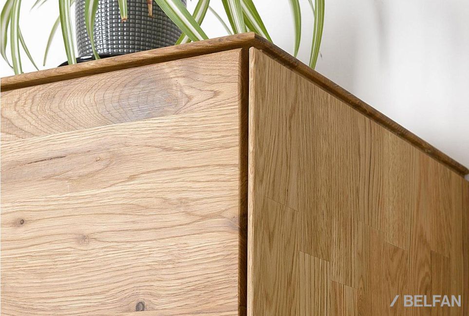 Шкаф навесной "Гринвуд" (левый) массив дуба 2