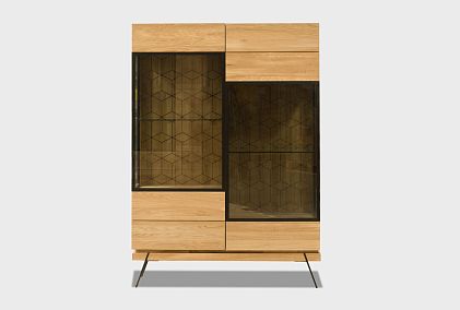 Тумба высокая "Этна" (стекло)