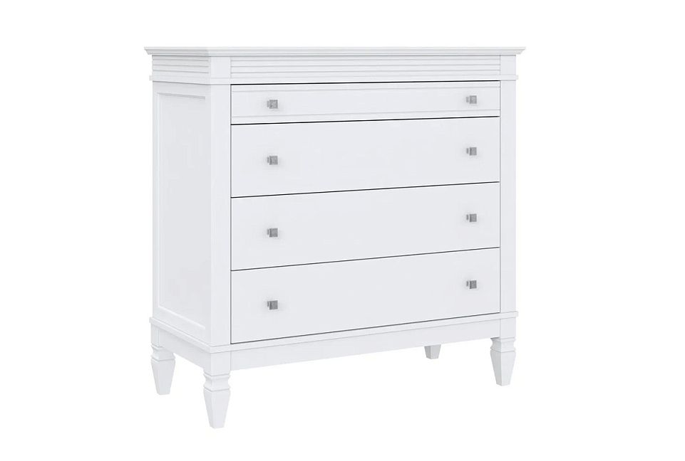 Комод "Ольса" 204; серый 7042+антик 24